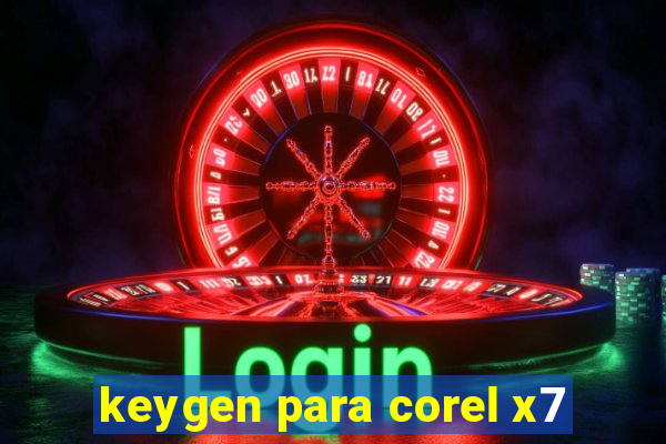 keygen para corel x7